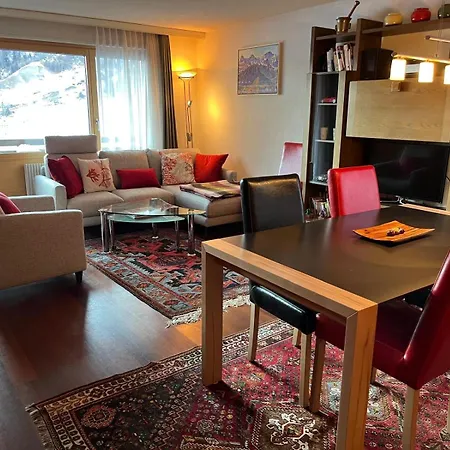Daire Cosy Haus Olympia Leukerbad